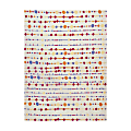 Anji Mountain Del Marcos Rug’d Chair Mat, 1/2"H x 36”W x 48”D, Multicolor