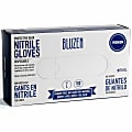 BLUZEN Extra-Strength Nitrile Gloves - 4 mil Thickness - Chemical Protection - Large Size -  - NIT103LCT 1 thumbnail image