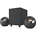 Creative Pebble Plus 2.1 Speaker System - 8 W RMS - Black - 50 Hz to 20 kHz 1 thumbnail image