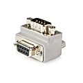StarTech.com Right Angle DB9 to DB9 Serial Cable Adapter Type 1 - M/F - Serial adapter - DB-9 (M) to DB-9 (F) - GC99MFRA1 - Serial adapter - DB-9 (M) to DB-9 (F) - for P/N: ICUSB2322I, ICUSB2328I, ICUSB232INT1, ICUSB232INT2, PCI2S1P2