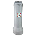 Butler Outdoor Smoker's Receptacle, 25"H x 9"W, Aluminum, Steel, Gray Granite 1 thumbnail image