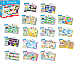 Carson-Dellosa CenterSOLUTIONS® File Folder Games — Language Arts, Grade Kindergarten, Box Of 16