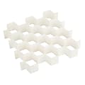 Honey-Can-Do 32-Compartment Drawer Organizer, 2 13/16"H x 13 7/16"W x 15"D, White 1 thumbnail image
