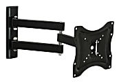 Mount-It! MI-2041L Full Motion TV Wall Mount, 9"H x 13"W x 3"D, Black 1 thumbnail image