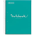 Roaring Spring® Fashion Tint Wirebound Notebook, 8 1/2" x 11", 1 Subject, Aqua