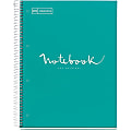 Roaring Spring® Fashion Tint Wirebound Notebook, 8 1/2" x 11", 1 Subject, Aqua 1 thumbnail image