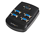 StarTech.com 4 Port Wall Mount VGA Video Splitter - Video splitter - 4 x VGA - desktop - for P/N: SVA9M2NEUA 1 thumbnail image