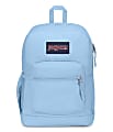 Jansport Cross Town Plus Backpack With 15" Laptop Pocket, 100% Recycled, Blue Dusk
