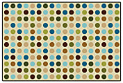 Carpets for Kids® KID$Value Rugs™ Microdots Decorative Rug, 4' x 6', Tan 1 thumbnail image