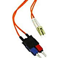 C2G 3m LC-SC 50/125 Duplex Multimode OM2 Fiber Cable - Orange - 10ft