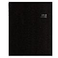 Blue Sky™ Aligned Weekly/Monthly Planner, 8-1/4" x 11", Black, January To December 2022, 123846 1 thumbnail image
