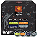 Copper Moon Single-Serve Coffee K-Cups, Discovery Pack, Pack Of 80 K-Cups