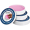 Nadex Coins Fingertip Moistener, 3 Pack - White - Non-slip, Non-toxic, Greaseless, Odorless - 3 Pack