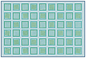 Carpets For Kids® KID$Value Rugs™ Squared Decorative Rug, 4' x 6', Green 1 thumbnail image