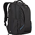 Case Logic BEBP-315 Carrying Case (Backpack) for 15.6" Notebook - Black - Polyester Body - Checkpoint Friendly - Shoulder Strap, Handle, Chest Strap, Trolley Strap - 18.5" Height x 12.2" Width - 1 Carton