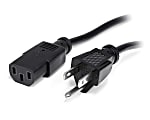 StarTech.com Computer Power Cord, 1'