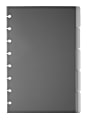TUL® Discbound Tab Dividers, Junior Size, Gray, Pack Of 10 Dividers