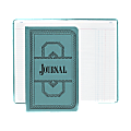 Boorum & Pease® Canvas Account Book, Journal, 16 Lb., 12 1/8" x 7 5/8", 150 Pages, Blue 1 thumbnail image