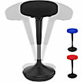 Wobble Stool Standing Desk & Balance Office Stool for Active Sitting Black Adjustable Height 23-33" Sit Stand Up Perching Chair Uncaged Ergonomics 1 thumbnail image