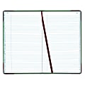 Boorum & Pease® Canvas Account Book, Record, 16 Lb., 12 1/2" x 7 5/8", 150 Pages, Blue 1 thumbnail image