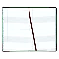 Boorum & Pease® Canvas Account Book, Record, 16 Lb., 12 1/2" x 7 5/8", 300 Pages, Blue 1 thumbnail image