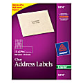 Avery® Clear Copier Address Labels, 1" x 2 13/16", Box Of 660