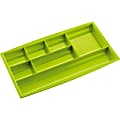CEP 7-compartment Desk Drawer Organizer - 7 Compartment(s) - 0.8" Height x 13.5" Width7.3" Length - Green - Polystyrene - 1 Each