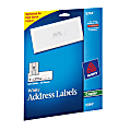 Avery® Copier Permanent Address Labels, 5354, 1" x 2 13/16", White, Pack Of 825