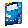 Avery® Copier Permanent Address Labels, 5354, 1" x 2 13/16", White, Pack Of 825 1 thumbnail image
