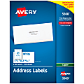 Avery® Address Labels For Copiers, 5360, Rectangle, 1" x 2-13/16", White, Pack Of 2,100 1 thumbnail image