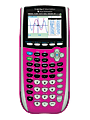 Texas Instruments® TI-84 Silver Edition Color Graphing Calculator, Pink 1 thumbnail image