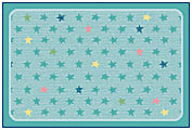 Carpets for Kids® KID$Value Rugs™ Super Stars Decorative Rug, 3' x 4'6", Multicolor