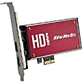 AVerMedia DarkCrystal HD Capture SDK II - Functions: Video Capturing, Video Recording - PCI Express - 1920 x 1080 - NTSC, PAL - H.264 - VGA - PC - Plug-in Card 1 thumbnail image