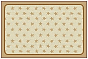 Carpets for Kids® KID$Value Rugs™ Super Stars Decorative Rug, 4' x 6', Tan 1 thumbnail image