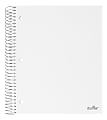 Office Depot® Brand Stellar Poly Notebook, 8" x 10-1/2", 3 Subject, Wide Ruled, 150 Sheets, White 1 thumbnail image