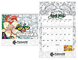 A Year Of Color 13-Month Wall Calendar, 9 1/2" x 11", December To December