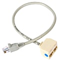 StarTech.com 2-to-1 RJ45 Splitter Cable Adapter - Network splitter - RJ-45 (M) - RJ-45 (F) - Connect two 10/100 Ethernet devices to a single Cat5/Cat5e cable drop