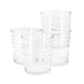 Gibson Home 4-Piece Swirl Double Old-Fashioned Glassware Set, 13.5 Oz, Clear 1 thumbnail image