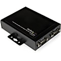 StarTech.com 2 Port Wall Mountable USB to Serial Adapter Hub with COM Retention 1 thumbnail image
