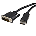 StarTech.com 10ft (3m) DisplayPort to DVI Cable, DisplayPort to DVI-D Adapter/Converter Cable, 1080p Video, DP 1.2 to DVI Monitor Cable 1 thumbnail image
