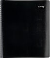 Office Depot® Brand Weekly/Monthly Appointment Book, 7" x 8-3/4", Black, January To December 2022, OD711600 1 thumbnail image