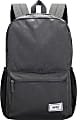 Solo New York ReSolve Backpack With 15.6" Laptop Pocket, 51% Recycled, Gray/Black