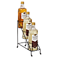 Mind Reader Coffee Syrup Station Kitchen Countertop Organizer, 10-3/4”H x 14”W x 4-1/4”D, Black 1 thumbnail image