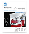 HP Professional Business Paper for Laser Printers, Glossy, Letter Size (8 1/2" x 11"), Heavyweight 52 Lb, Pack Of 150 Sheets (4WN10A) 1 thumbnail image
