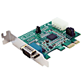 StarTech.com Replaced by PEX1S953LP - 1-Port RS232 DB9 Serial Port - PCI Express Serial Card - Low Profile PCI-Express 16C950 Serial Card - pci express serial card - pci-e serial card - pci express RS232 - rs232 card - pci serial adapter 1 thumbnail image