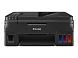 Canon PIXMA G4210 Wireless Inkjet Multifunction Printer - Color - Copier/Fax/Printer/Scanner - 4800 x 1200 dpi Print - Color Flatbed Scanner - 600 dpi Optical Scan - Color Fax - Wireless LAN - Canon Mobile Printing - USB - For Photo Print 1 thumbnail image