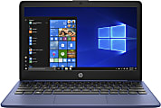 HP Stream 11-ak0010nr Laptop, 11.6" Screen, Intel® Celeron®, 4GB Memory, 32GB eMMC, Windows® 10 Home S-Mode, 16V14UA#ABA
