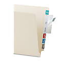Tabbies Self-Adhesive File Folder Label Protectors, 3 1/2" x 2", Clear, Pack Of 100