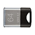PNY Elite-X Fit USB 3.1 Flash Drive, 64GB, Black/Gray - 200MB/s 1 thumbnail image
