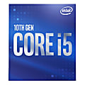 Intel Core i5 (10th Gen) i5-10400 Hexa-core (6 Core) 2.90 GHz Processor - Retail Pack - 12 MB L3 Cache - 64-bit Processing - 4.30 GHz Overclocking Speed - 14 nm - Socket LGA-1200 - Intel UHD Graphics 630 - 65 W - 12 Threads 1 thumbnail image